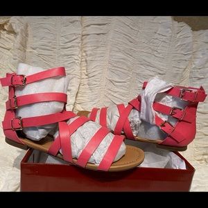 NIB women’s gladiator sandals